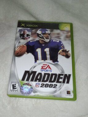 EA Sports MADDEN 2002 NFL Game for Original XBOX